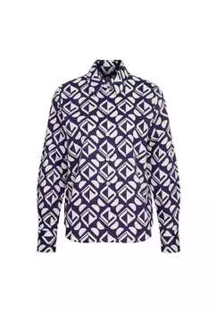 Блузка черная роза Seidensticker, синий