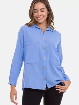 Блузка CIPO & BAXX, синий