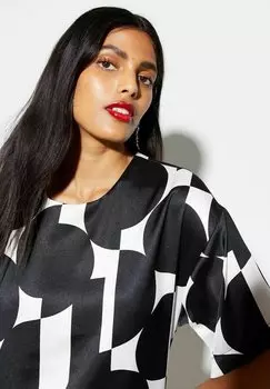 Блузка Circle New Look, цвет black pattern