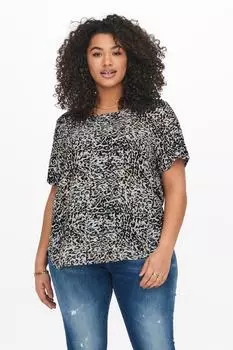 Блузка Cloud Dancer Only Carmakoma, разноцветный