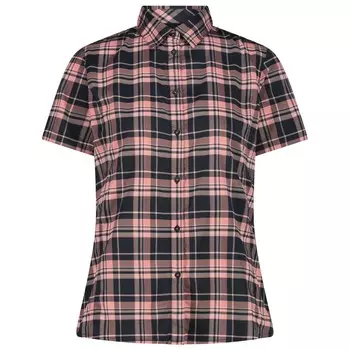 Блузка Cmp Women's Shortsleeve Stretch Shirt, цвет Orchidea/Antracite/Rose