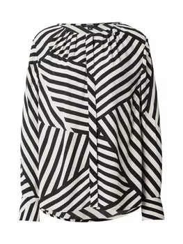 Блузка COMMA Blouse, черный