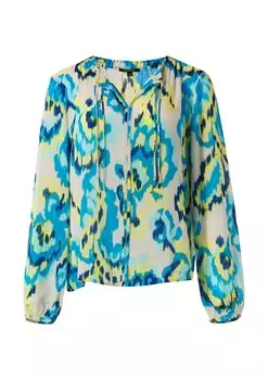 Блузка COMMA Blouse, синий