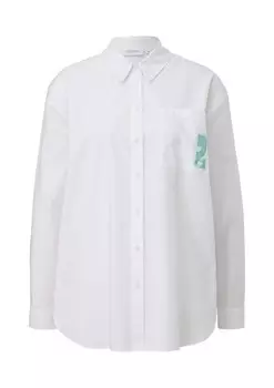 Блузка Comma Casual Identity, белый