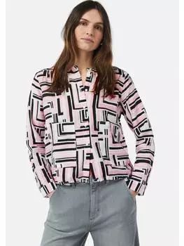 Блузка comma CI, цвет wei-mehrfarbig