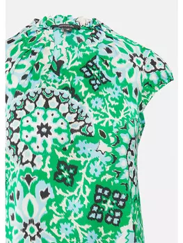 Блузка comma, цвет grn-mehrfarbig