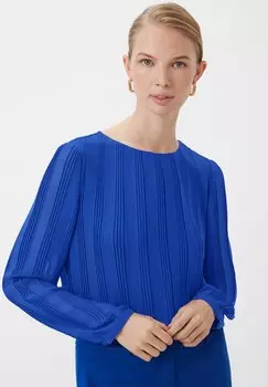 Блузка comma, цвет royalblau