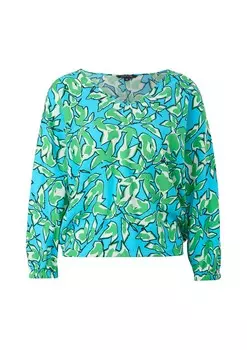 Блузка Comma, лазурный