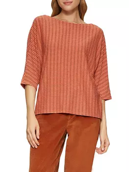 Блузка comma, оранжевый