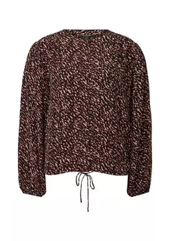 Блузка COMMA, разноцветный