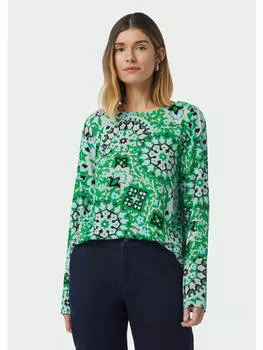 Блузка comma, зеленый