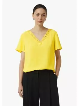 Блузка comma, желтый