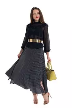 Блузка Corina со складками Resense, синий