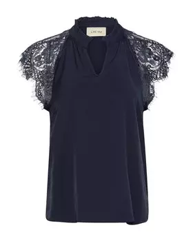 Блузка Cream CR Nola, морской синий