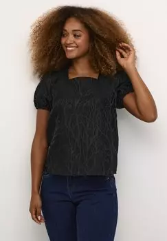 Блузка Cream, цвет pitch black
