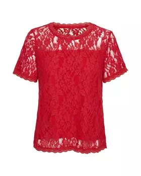 Блузка Cream Kit, цвет Fire red