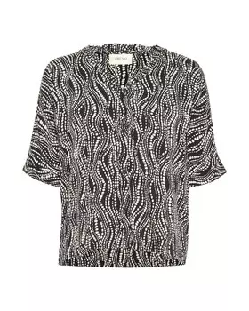 Блузка Cream Tiah, черный