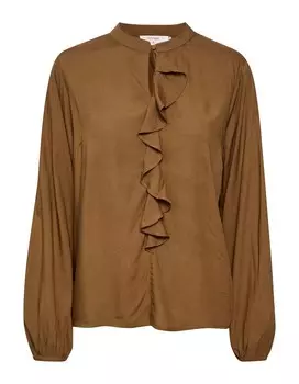 Блузка Cream Tiah, карамель