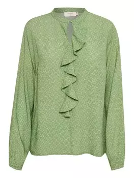 Блузка Cream, зеленый