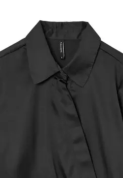 Блузка Crop In Calliope, черная