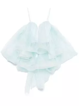 Блузка Crush ZIMMERMANN, синий