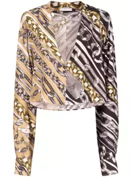 Блузка Crystal Link AREA, черный