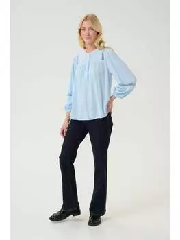 Блузка CULTURE, цвет cashmere blue