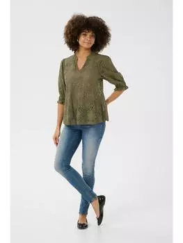 Блузка CULTURE, цвет dusky green