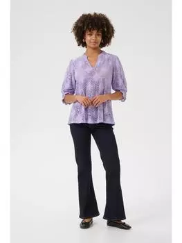 Блузка CULTURE, цвет purple rose
