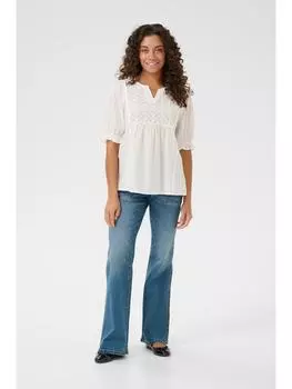 Блузка CULTURE, цвет spring gardenia