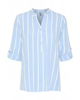 Блузка CULTURE Ditta, небесно-синий