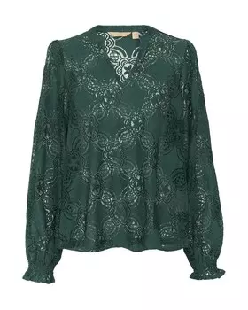 Блузка CULTURE Olu, изумрудный