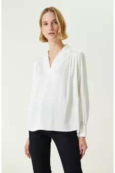 Блузка цвета экрю Network, экрю