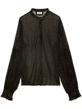 Блузка цвета тэнди Zadig&Voltaire, черный