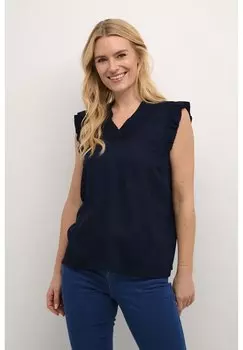 Блузка DAHLIA SMOCK Kaffe, цвет midnight marine