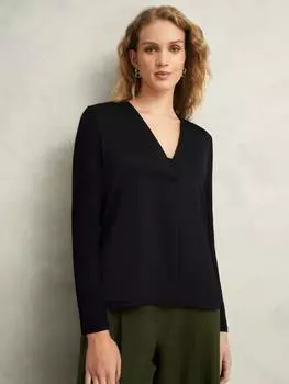 Блузка даники Hobbs, черный