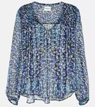 Блузка Daytonea с принтом Marant Etoile, мультиколор