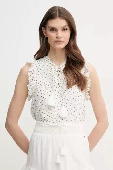 Блузка DEB Pepe Jeans, бежевый