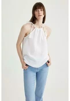 Блузка DeFacto, белый