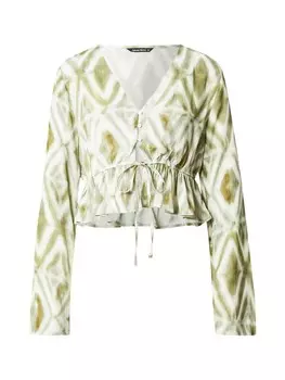 Блузка DeFacto, цвет Olive/Pastel green