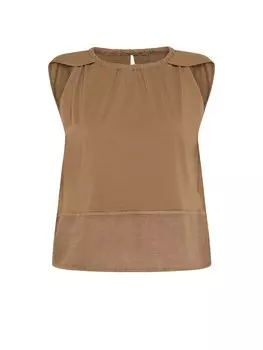 Блузка DEHA, коричневый