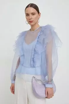 Блузка «Дельфина» Custommade, синий