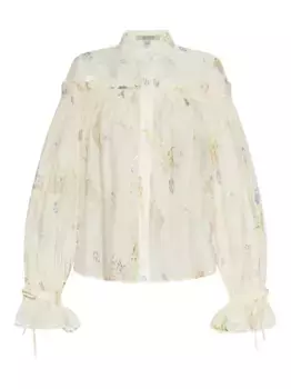 Блузка Delphine AllSaints, нейтральный