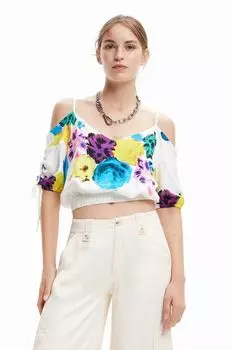 Блузка Desigual, белый
