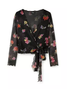 Блузка Desigual, черный