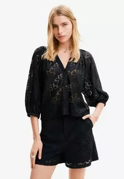Блузка Desigual, черный