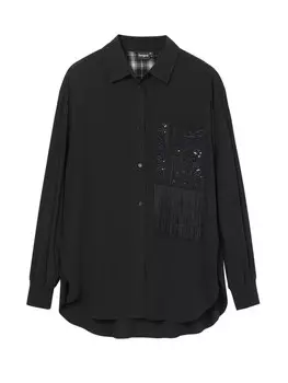 Блузка Desigual, черный