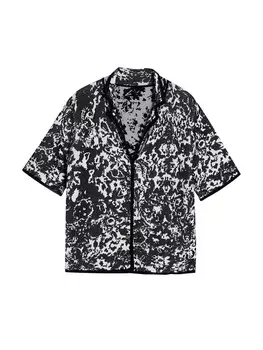 Блузка Desigual, черный