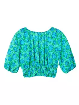 Блузка Desigual Mena, небесно-голубой/голубой