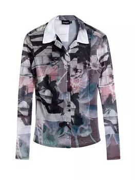 Блузка Desigual, разноцветный